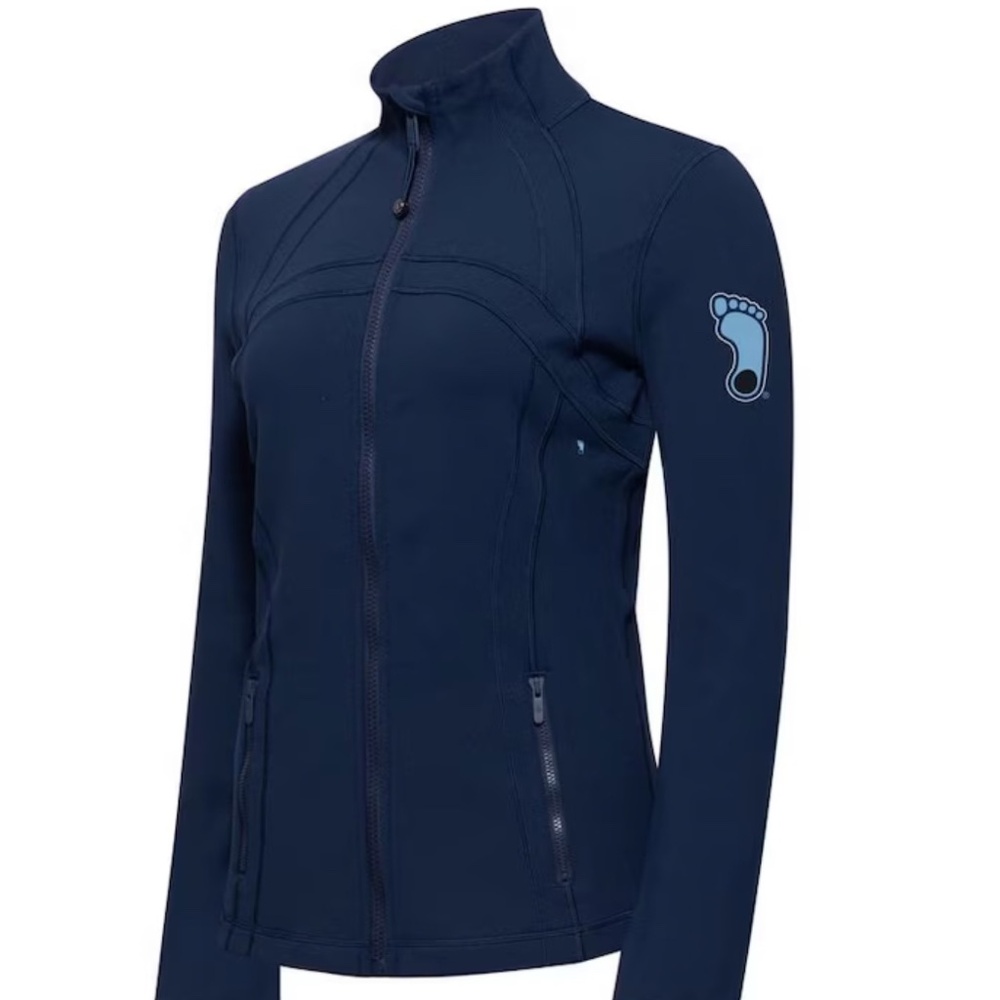 LULULEMON navy North Carolina UNC Tar Heels Define Jacket